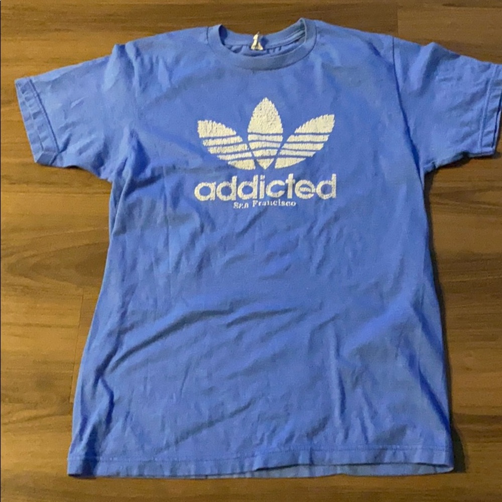 Addicted Blue T-Shirt